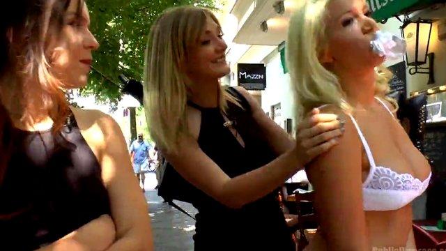 the horny girls fucking in the park